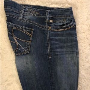 SALE‼️ Silver boot cut jeans
